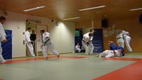 Judotrening på Gløs